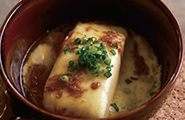 026 なめ茸チーズ豆腐グラタン