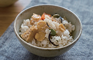 003 打ち豆枝豆混ぜごはん