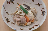 042 野菜たっぷり炒り豆腐